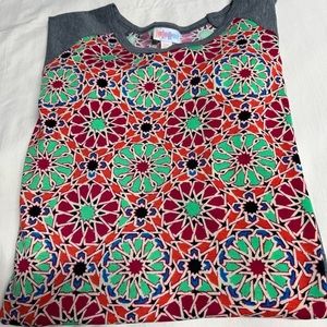 LuLaRoe Women’s Randy Tee Top, Size 3XL